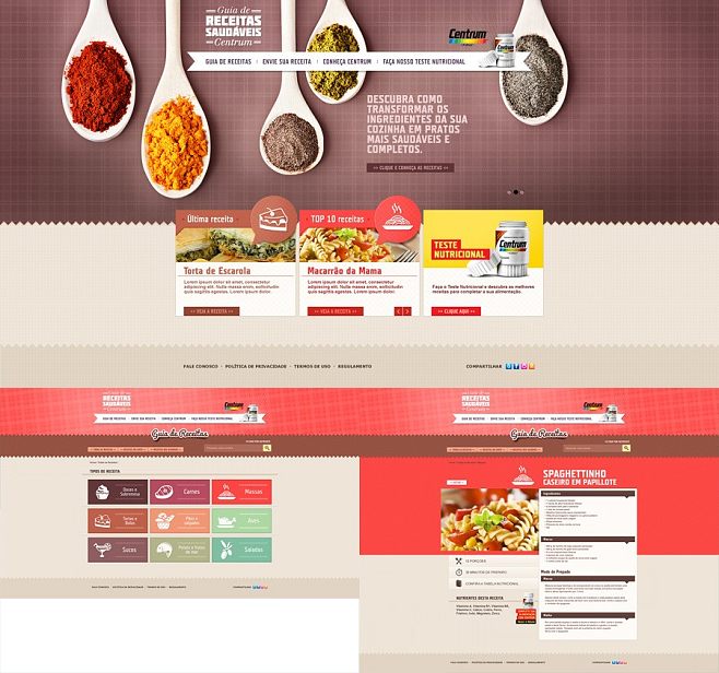 食品网页设计